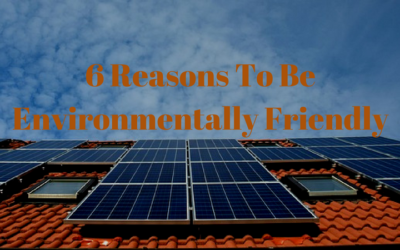 6 Reasons To Be Environmentally Friendly