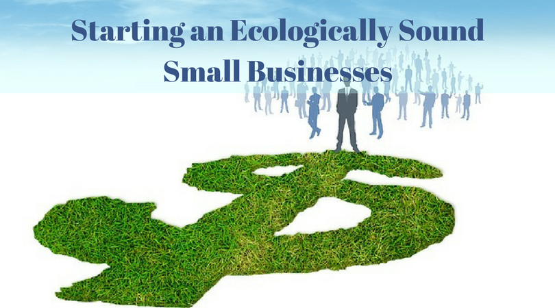 Starting an Ecologically Sound Small Businesses