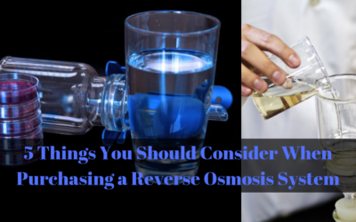 5 Things You Should Consider When Purchasing a Reverse Osmosis System
