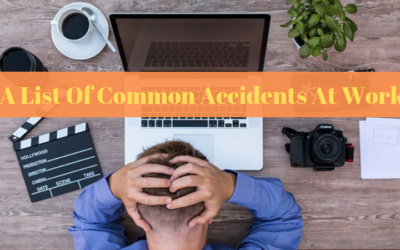 A List Of Common Accidents At Work