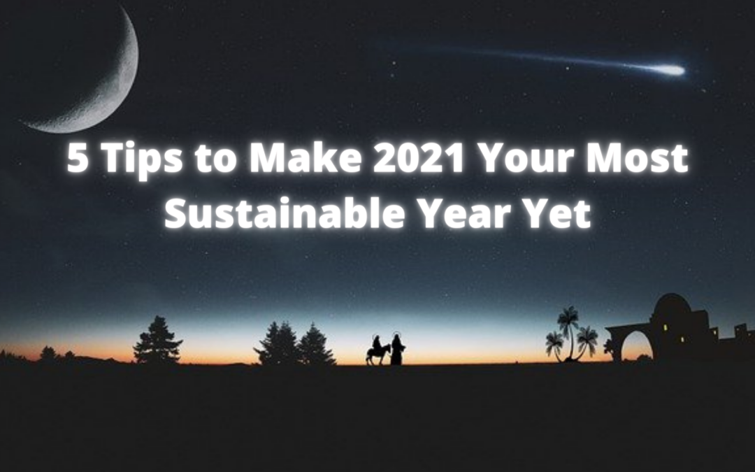 5 Tips to Make 2021 Your Most Sustainable Year Yet