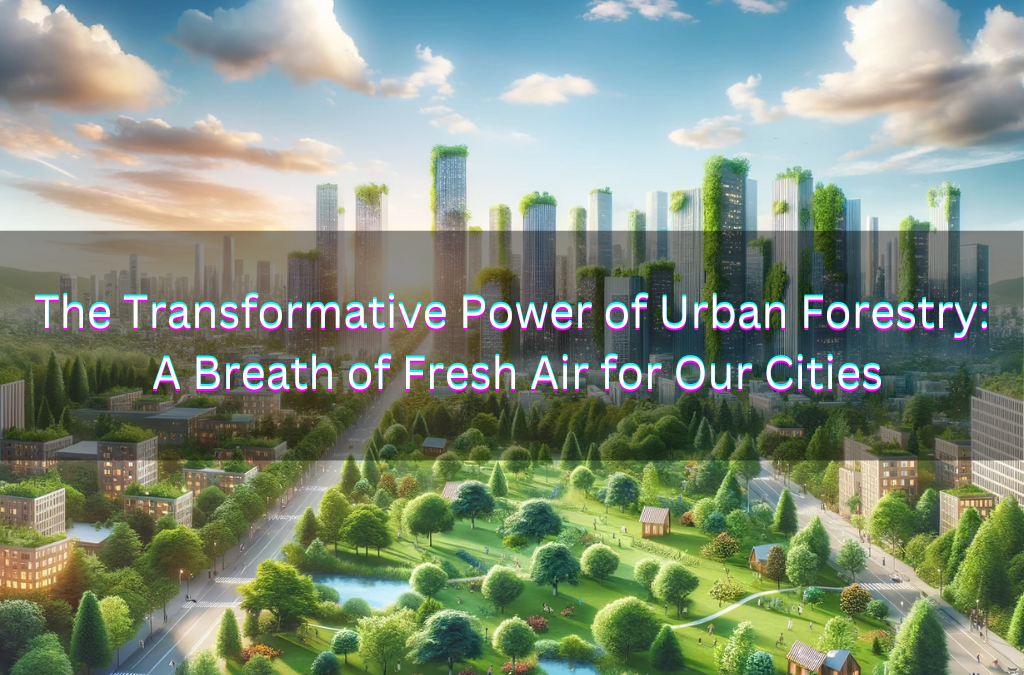 The Transformative Power of Urban Forestry: A Breath of Fresh Air for Our Cities