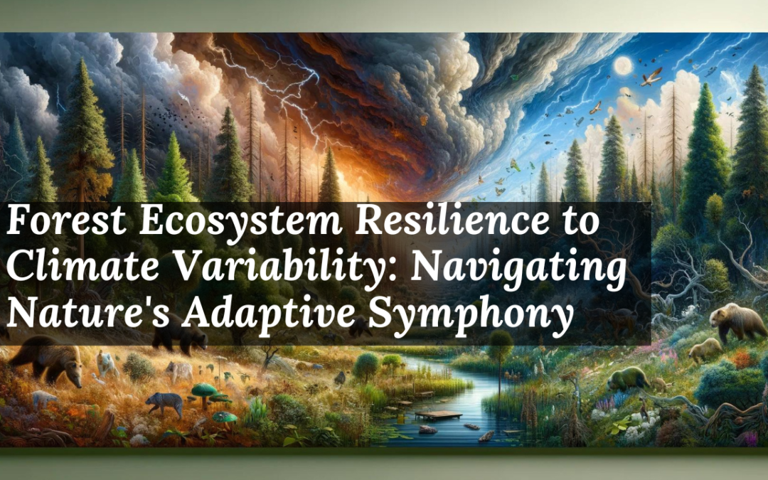 Forest Ecosystem Resilience to Climate Variability: Navigating Nature’s Adaptive Symphony