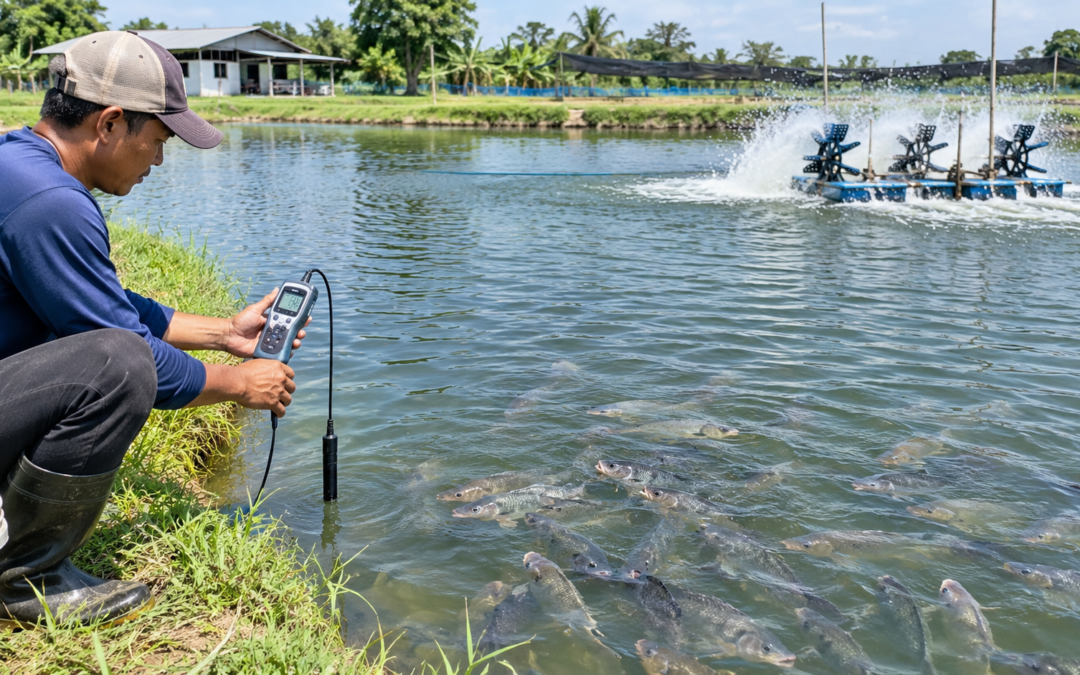 Fish Pond Water Quality Management for Better Growth and Disease Prevention