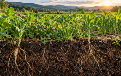 Building Healthy Topsoil Through Regenerative Farming